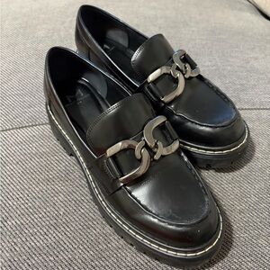 Marc Fisher Trisca Lug Loafers sz 8
